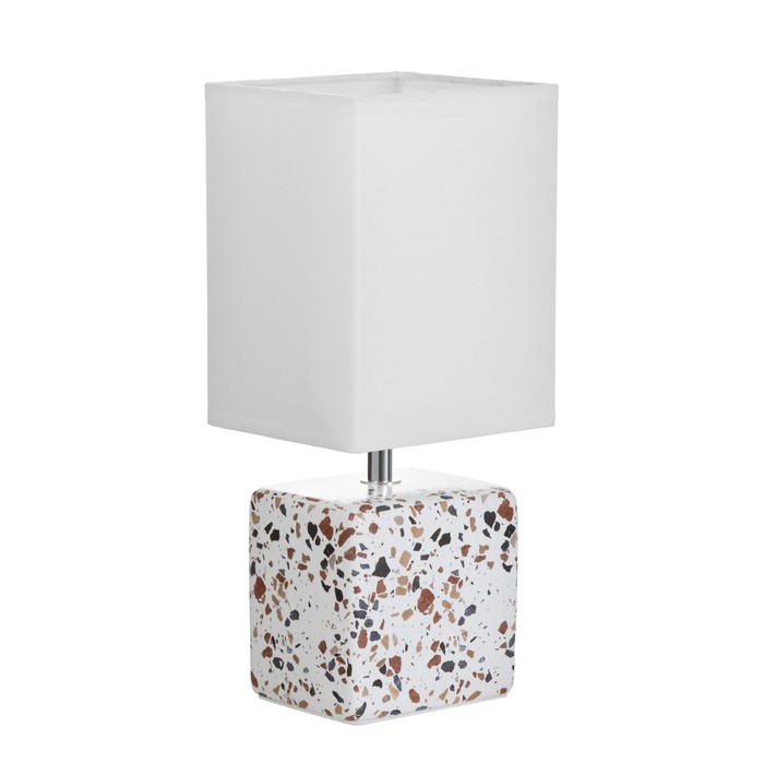 Настольная лампа Флаффи E14 40Вт Белый, разноцветный  30х13х11,2 см - фото 1906741283