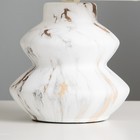 Настольная лампа Гратс E14 40Вт Белый, золото 28х15х15 см - фото 24324022