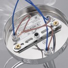 Люстра потолочная Дебра 3х40Вт Е27 Хром 46x46x22 см - фото 24324115