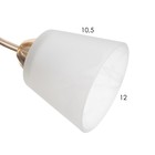 Люстра потолочная Элли 5х40Вт Е27 Золото 52x52x30 см - фото 24324189