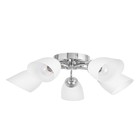 Люстра потолочная «Кэтти», 5×40 Вт Е27, хром, 55×55×25 см - Фото 1