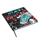 Дневник универсальный для 1-11 класса Gravity, интегральная обложка, искусственная кожа, шелкография, ляссе, 80 г/м2 - фото 24416401