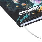 Дневник универсальный для 1-11 класса Cosmic, твёрдая обложка, искусственная кожа, с поролоном, ляссе, 80 г/м2 - Фото 4