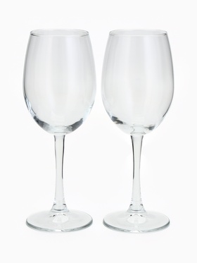 Бокалы для вина новогодние «Бокалы на Новый год», 2 шт. по 360 мл