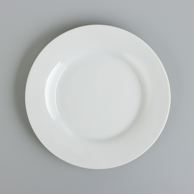 Тарелка белая d=15 см