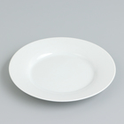 Тарелка белая 15см - Фото 3