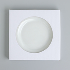 Тарелка белая , керамическая , обеденная d=15 см - Фото 5