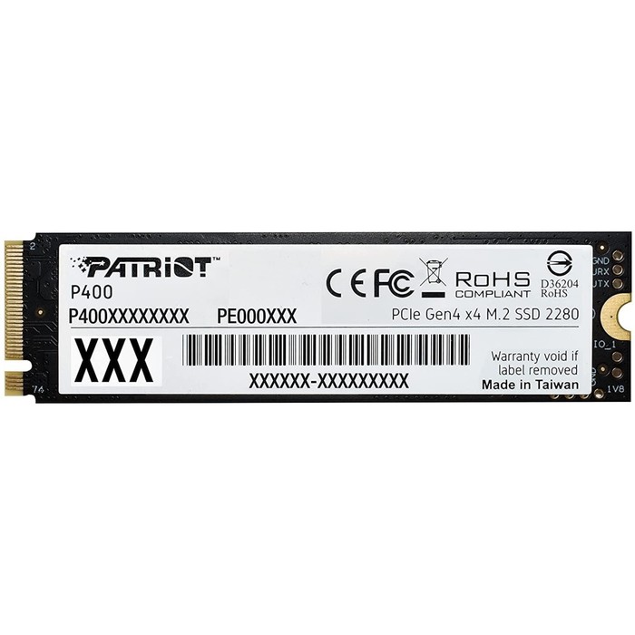 Накопитель SSD Patriot PCIe 4.0 x4 2TB P400P2TBM28H P400 M.2 2280 - Фото 1