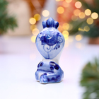 Сувенир "Змея Тики", гжель - Фото 3