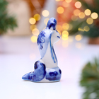 Сувенир "Змея Тики", гжель - Фото 4