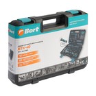 Набор ручного инструмента Bort BTK-40, сталь CrV, 40 предметов в чемодане - фото 9940589