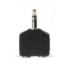 Разветвитель аудио Smartbuy A202,Jack 3.5 мм(3pin)(m)-2хJack 3.5 мм(3pin)(f), черный - фото 9940610