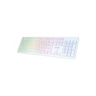 Клавиатура Smartbuy ONE 305, проводная, мембранная, 104 клавиши, USB, подстветка,  белый - Фото 2