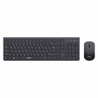 Комплект клавиатура и мышь Smartbuy ONE 250288AG-K,беспровод,мембран,1600 dpi,USB,черынй - Фото 2