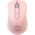 Мышь Smartbuy 282AG-N Nude, беспроводная, оптическая, 1600 dpi, 1хAAA, USB, розовая - Фото 3