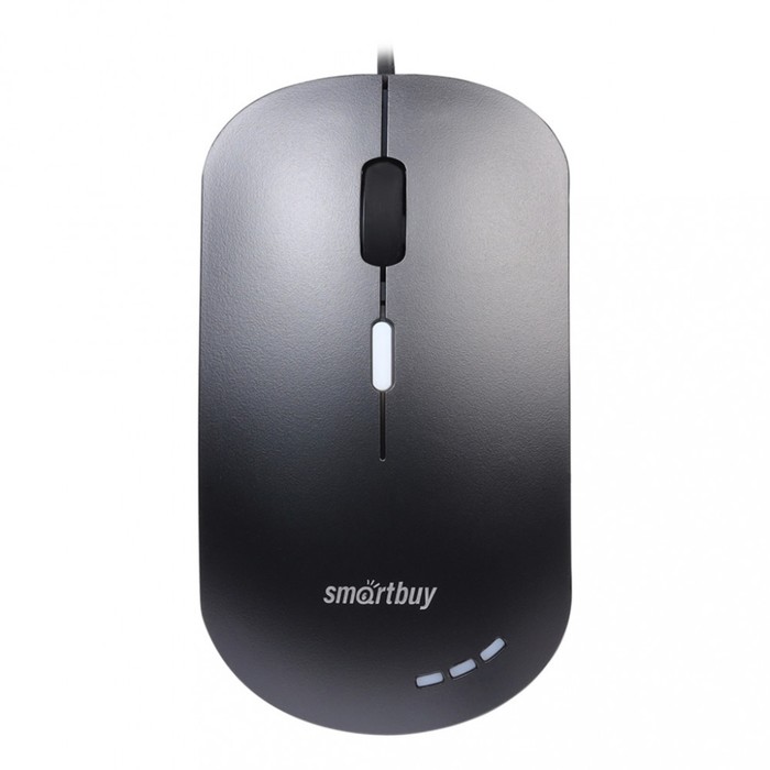 Мышь Smartbuy 288-K , проводная, оптическая, подсветка, 2400 dpi, USB, чёрная - фото 51566098