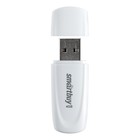 Флешка Smartbuy 4GB2SCW, 4 Гб, USB2.0, чт до 15 Мб/с, зап до 12 Мб/с, белая - Фото 2