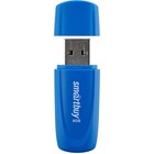 Флешка Smartbuy 008GB2SCB, 8 Гб, USB2.0, чт до 15 Мб/с, зап до 12 Мб/с, синяя - Фото 2