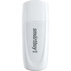 Флешка Smartbuy 008GB2SCW, 8 Гб, USB2.0, чт до 15 Мб/с, зап до 12 Мб/с, белая - фото 51566198 Флешка Smartbuy 008GB2SCW, 8 Гб, USB2.0, чт до 15 Мб/с, зап до 12 Мб/с, белая - фото 51566198
