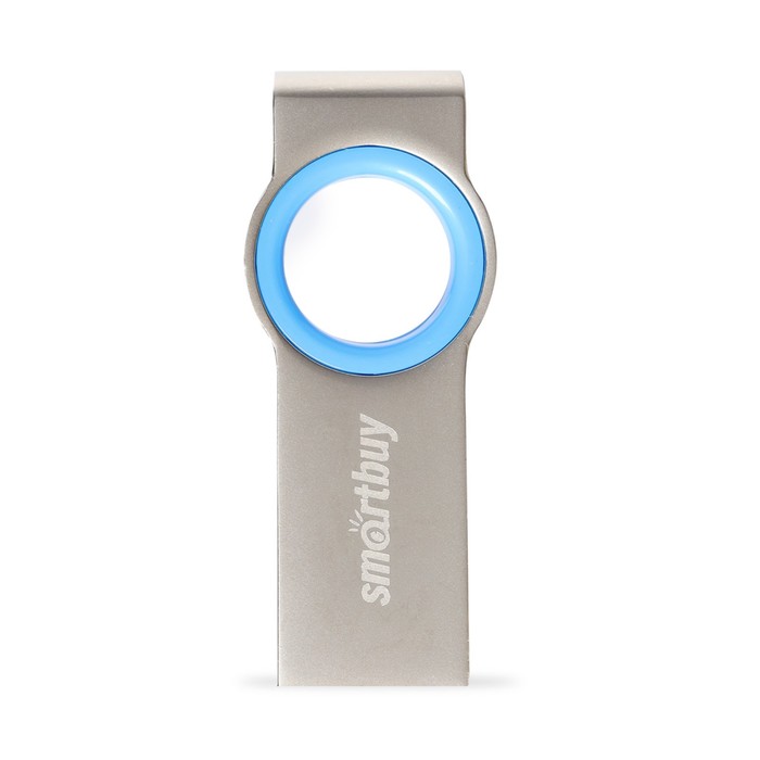 Флешка Smartbuy 16GBBMC2, 16 Гб, USB2.0, чт до 20 Мб/с, зап до 10 Мб/с, синяя - фото 51566211