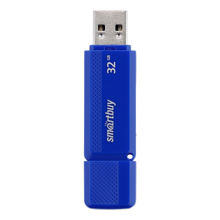 Флешка Smartbuy 32GBDK-B, 32 Гб, USB2.0, чт до 25 Мб/с, зап до 15 Мб/с, синяя - фото 51566248