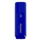 Флешка Smartbuy 32GBDK-B, 32 Гб, USB2.0, чт до 25 Мб/с, зап до 15 Мб/с, синяя - Фото 3
