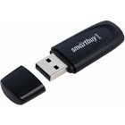 Флешка Smartbuy 032GB2SCK, 32 Гб, USB2.0, чт до 15 Мб/с, зап до 12 Мб/с, черная - фото 321615932