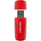 Флешка Smartbuy 064GB2SCR, 64 Гб, USB2.0, чт до 15 Мб/с, зап до 12 Мб/с, красная - фото 51566303 Флешка Smartbuy 064GB2SCR, 64 Гб, USB2.0, чт до 15 Мб/с, зап до 12 Мб/с, красная - фото 51566303