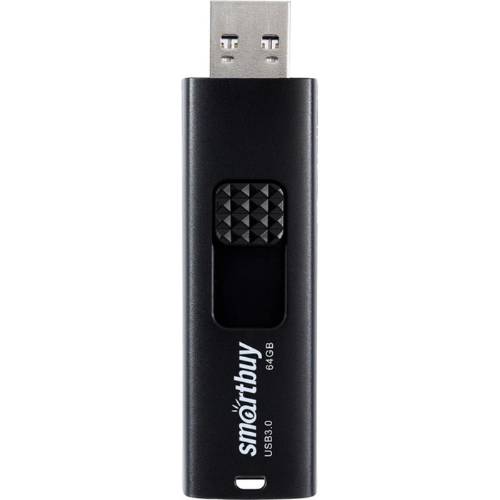 Флешка Smartbuy 064GB3FSK, 64 Гб, USB3.0, чт до 100 Мб/с, зап до 60 Мб/с, черная - фото 51566315