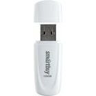 Флешка Smartbuy 128GB2SCW, 128 Гб, USB2.0, чт до 15 Мб/с, зап до 12 Мб/с, белая - Фото 2