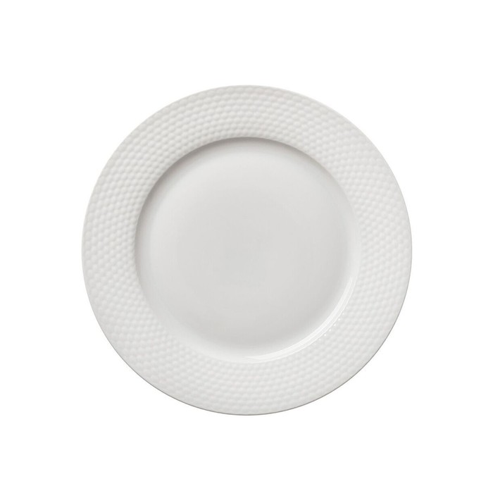 Тарелка десертная Home queen «Белый Лотос», d=19.1 см - Фото 1