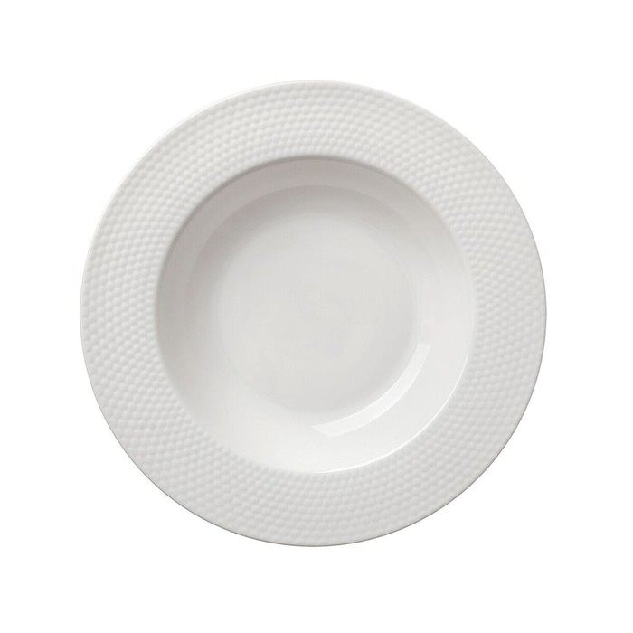 Тарелка суповая Home queen «Белый Лотос», d=21.7 см - Фото 1