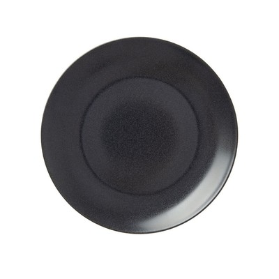 Тарелка десертная Home queen «Нуар», d=19.3 см, цвет чёрный