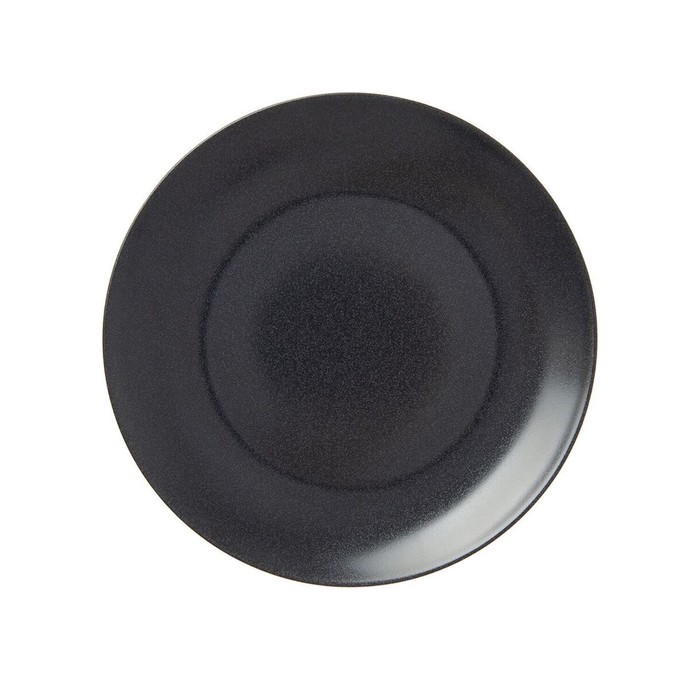 Тарелка десертная Home queen «Нуар», d=19.3 см, цвет чёрный - Фото 1