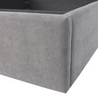 Кровать мягкая с подъёмным механизмом «Регги», 1600×2000 мм, велюр, цвет серый - Фото 10