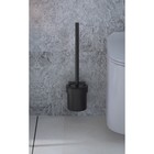 Туалетный ерш с крышкой черный ARTWELLE - Фото 4