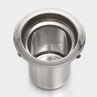 УЦЕНКА Чайник стеклянный заварочный Magistro «Шейди», 350 мл, с металлическим ситом - Фото 6