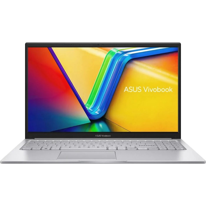 Ноутбук Asus VivoBook X1504ZA, 15.6", i3 1215U, 8Гб, SSD 512 Гб, UHD, noOS, серебристый - Фото 1