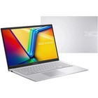 Ноутбук Asus VivoBook X1504ZA, 15.6", i3 1215U, 8Гб, SSD 512 Гб, UHD, noOS, серебристый - Фото 10