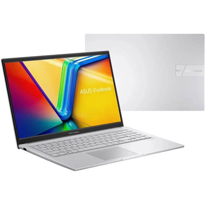 Ноутбук Asus VivoBook X1504ZA, 15.6", i3 1215U, 8Гб, SSD 512 Гб, UHD, noOS, серебристый