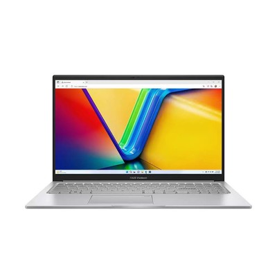 Ноутбук Asus VivoBook X1504ZA-BQ451, 15.6", i5 1235U, 8 Гб, SSD 512 Гб, UHD, noOS, серебристый