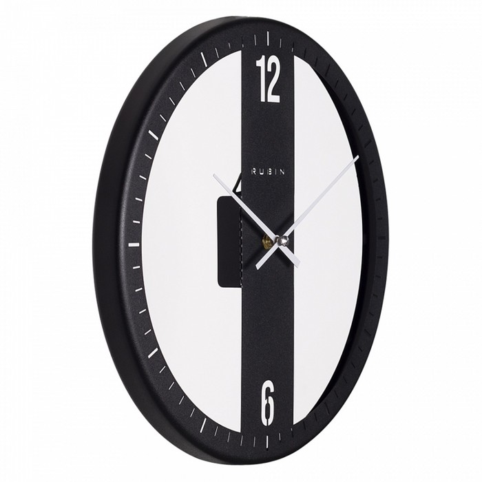 Часы настенные интерьерные, из металла Лофт, d-32 см, бесшумные, чёрные - фото 1906742072