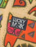 Сумка спортивная на молнии, 2 наружных кармана, длинный ремень, цвет бежевый/разноцветный - фото 809413559