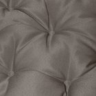 Подушка круглая на кресло непромокаемая D60 см, цвет серый, грета 20%, полиэстер 80% - Фото 4