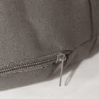 Подушка круглая на кресло непромокаемая D60 см, цвет серый, грета 20%, полиэстер 80% - Фото 5