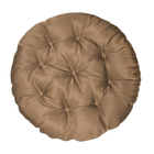 Подушка круглая на кресло непромокаемая D60 см, цвет бежевый, грета 20%, полиэстер 80% - Фото 2