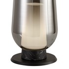 Настольная лампа Mantra Nora, E27, 1х20Вт, 332 мм, цвет чёрный, мрамор - Фото 1