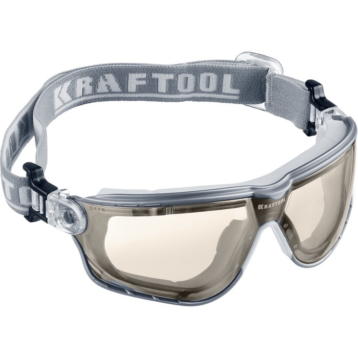 Очки защитные KRAFTOOL ASTRO 11009_z01, открытого типа, непрямая вентиляция - Фото 1