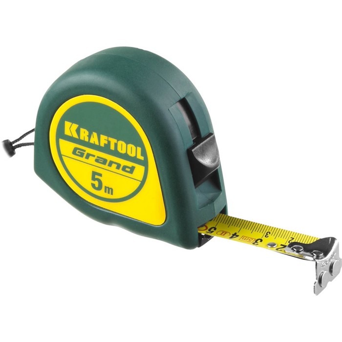 

Рулетка KRAFTOOL Grand 34022-05-19, 5 м х 19 мм