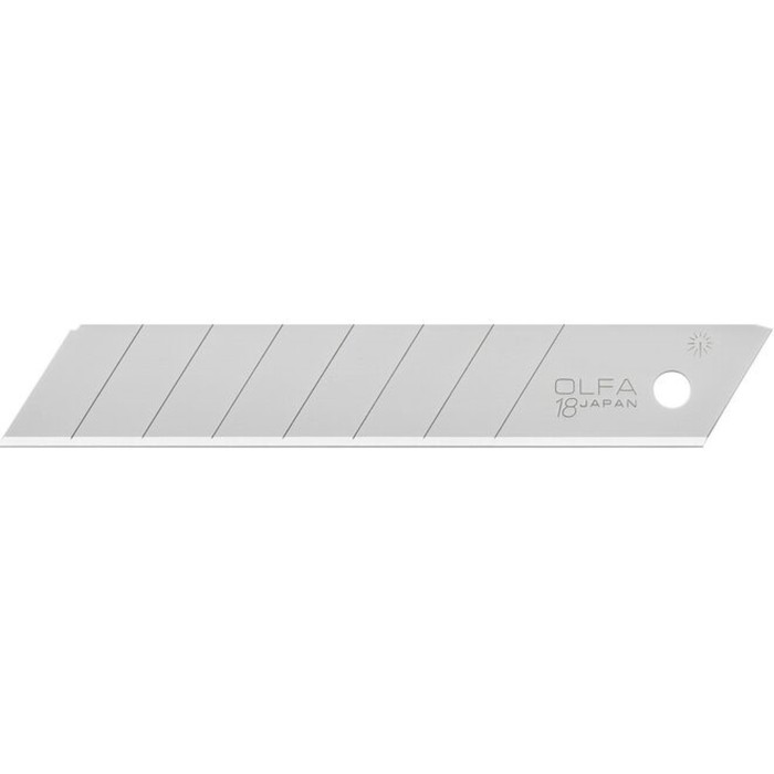 Лезвия для ножей OLFA OL-LB-10, 18 мм, 10 шт. - Фото 1